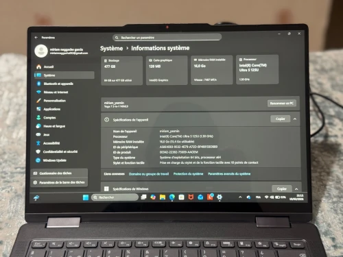Lenovo Yoga 7 2 in 1 Core Ultra 5 شبه جديد