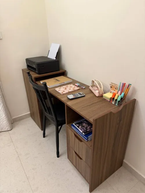 Bureau Pliable Blanc
