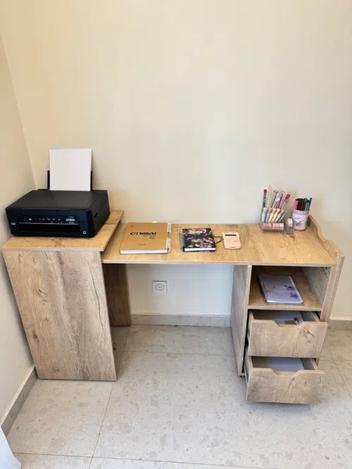 Bureau Pliable Blanc