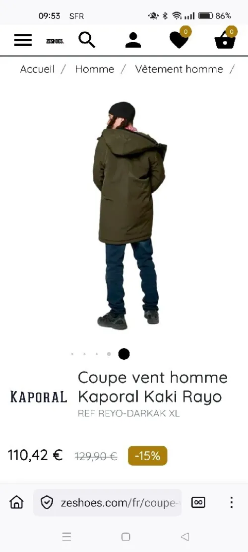 Veste Kaporal 