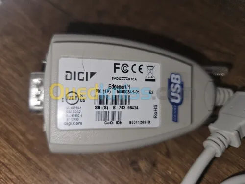 Convertisseurs USB-Série RS-232 serial DB-9,