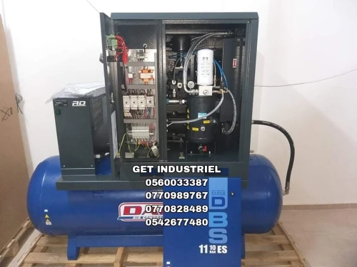 Compresseur diesel thermique a vis Coudeuse cisaille compacteur 