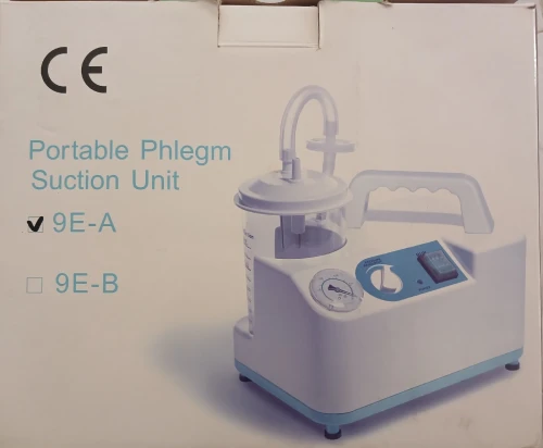 Appareil d'aspiration de mucosités Portable Phlegm Suction Unit 9E-A