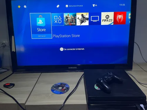 PS4 PRO flashé