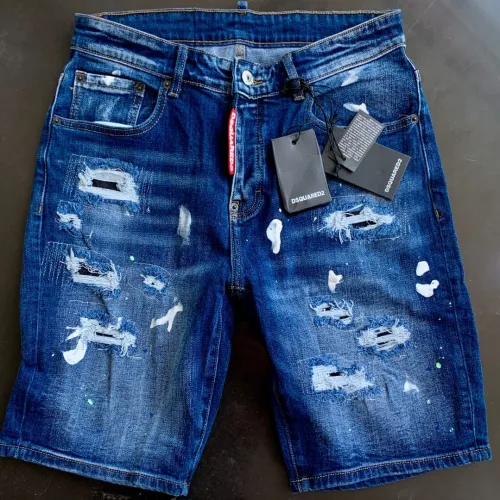 DSQUARED2 SHORT JEANS 2025 BLUE