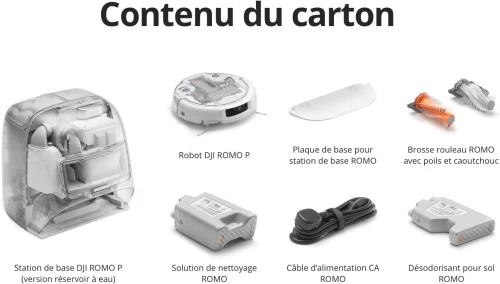 DJI ROMO P aspirateur Robot