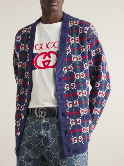 GUCCI CEINTURE Reversible Full-Grain Leather