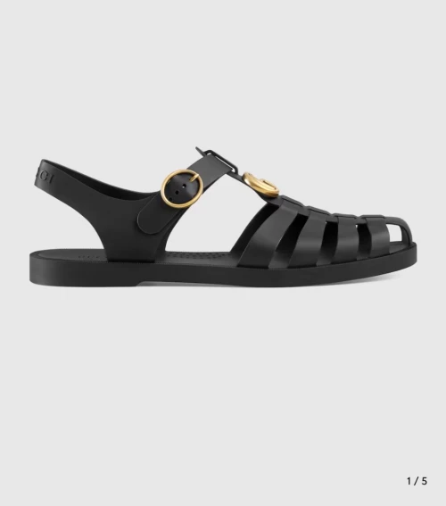 Gucci Sandales avec Double G pour homme