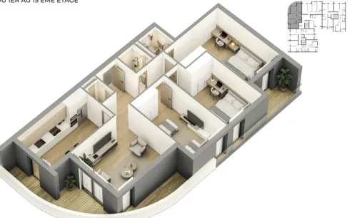 Vente Appartement F4 Oran Oran