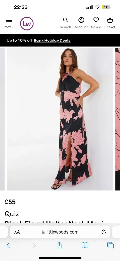 Robe longue uk