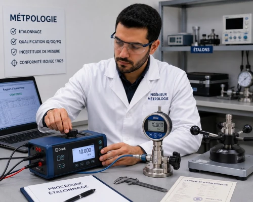 Ingénieur Métrologie  Étalonnage, Qualification IQ/OQ/PQ et Rédaction de Rapports à Distance