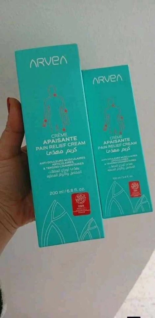 Arvea Crème Apaisante (100 ml) Original - كريم أرفيا المهدئ الأصلي لعلاج آلام المفاصل والروماتيزم