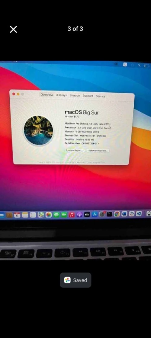 Macbook pro retina 13