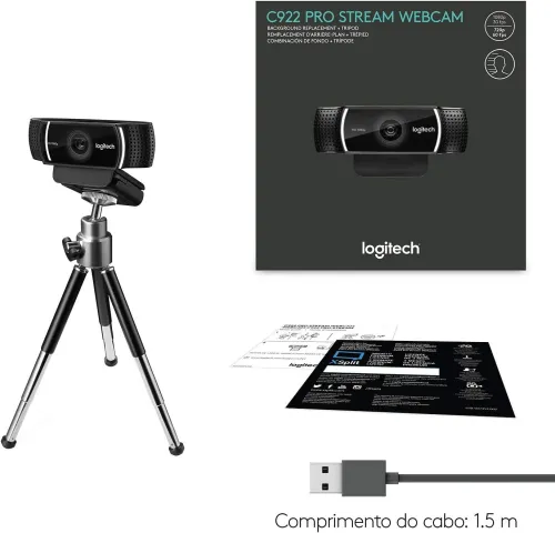 WEBCAM LOGITECH C922 PRO HD STREAM WEBCAM