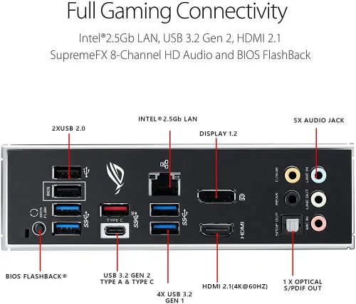 MOTHERBOARD AMD B550-F ASUS ROG STRIX
