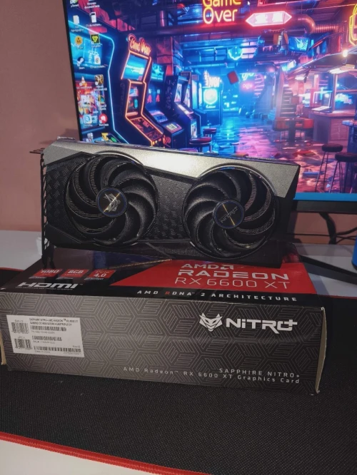 GPU RX 6600xt 8gb sapphire nitro+