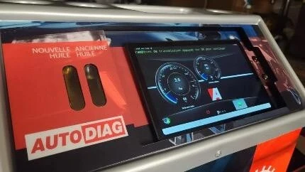Vidange boite automatique avec station ATF