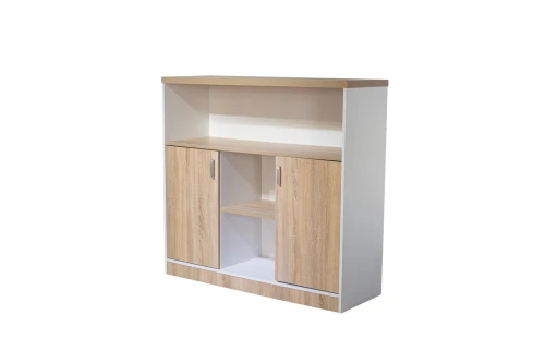 BUREAU ECO CLAIRE EN MÉLAMINE PIEDS MÉTAL OU BOIS 