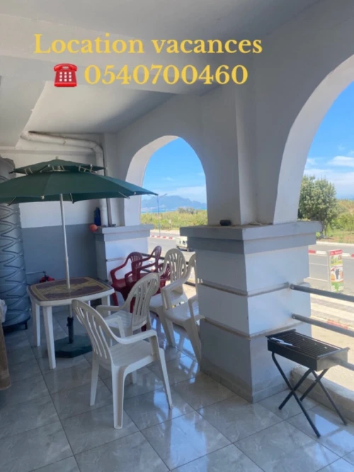 Location vacances Appartement F3 Béjaïa Tichy