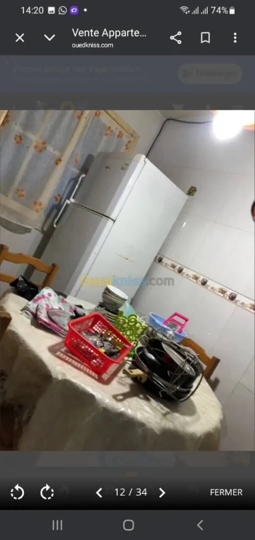 Vente Appartement F2 Alger Saoula