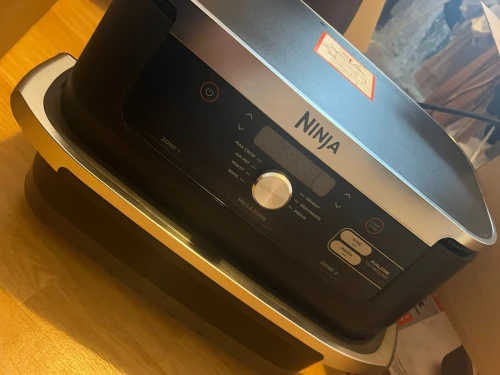 Friteuse Air Fryer Ninja Foodi Sans Huile 7 Programmes 10,4 L Dual Zone, 2 Tiroirs avec séparateur