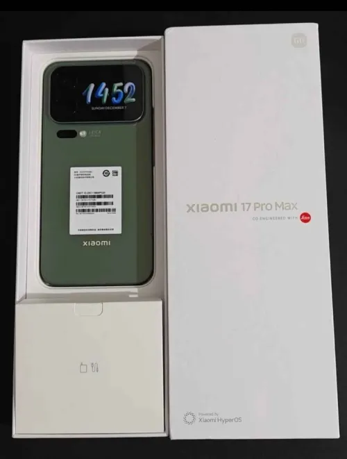 Xiaomi 17 pro max 12/512gb 17 pro max