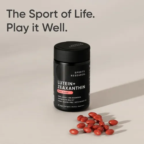 Sports Research Lutein & Zeaxanthin 120 CAPS Vegan Support Vision USA PRODUCT
