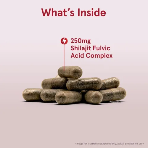 Jarrow Shilajit 250mg 60 gélules végétales Cure 60 jours Énergie cellulaire USA PROdUCT