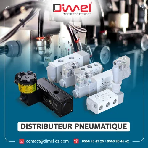 Pneumatique Industrielle (distributeur-électrovanne-filtre-régulateur-lubrificateur-raccords) 