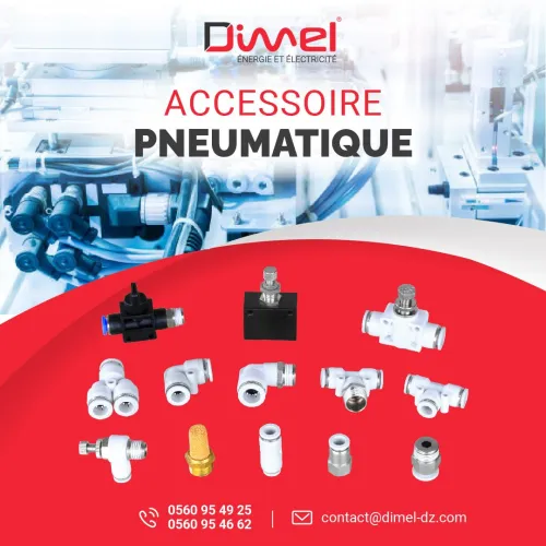 Pneumatique Industrielle (distributeur-électrovanne-filtre-régulateur-lubrificateur-raccords) 
