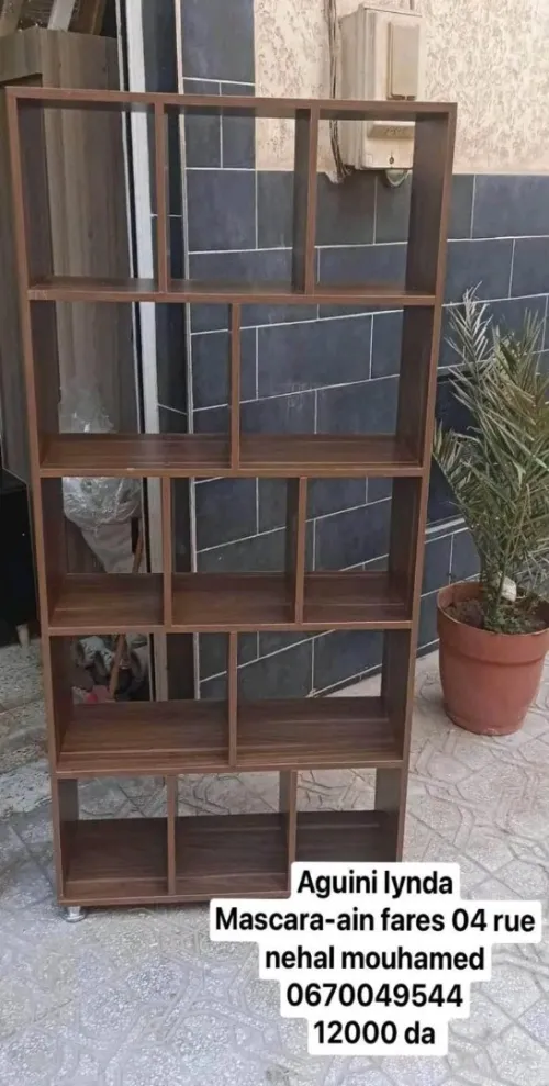Étagères décoration et livres