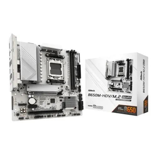 ASROCK B650M HDV M.2 DDR5 Supports AMD Ryzen 8000 7000 Series Socket AM5