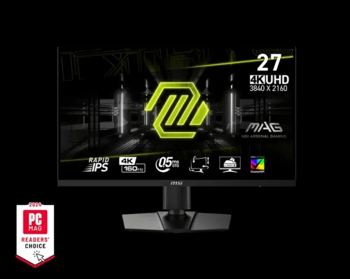 MSI MAG 274UPF E2  27 UHD (3840X2160) Rapid IPS Panel with a 160hz Refresh rate & 0.5ms 