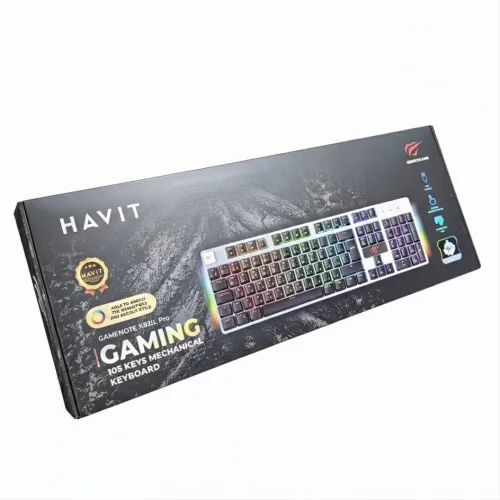 keyboard GAMING MECANIQUE HAVIT KB12L PRO RGB 100