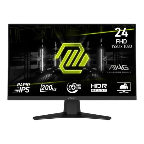 MSI MAG 244F 24 Inches 200HZ Monitor Gaming 1920 x 1080 FAST IPS Panel 0.5Ms