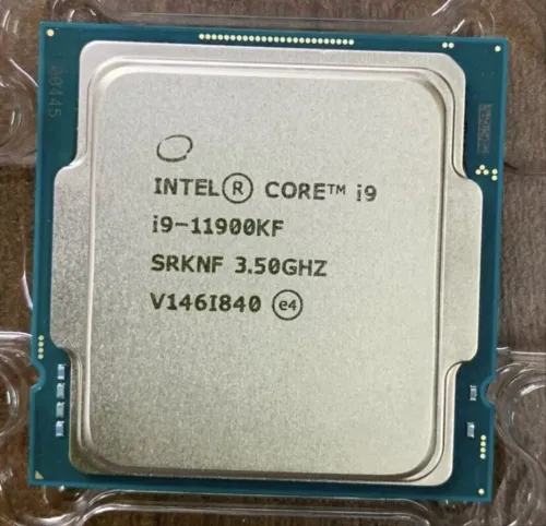 Intel Core i9-11900KF - Core i9 11th Gen Rocket Lake 8-Core 3.5 GHz LGA 1200 125W - used 4 days -