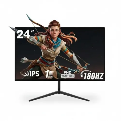 HYBROK HG24IPS Monitor 24" Full HD 1080p, 180Hz, IPS, 1ms