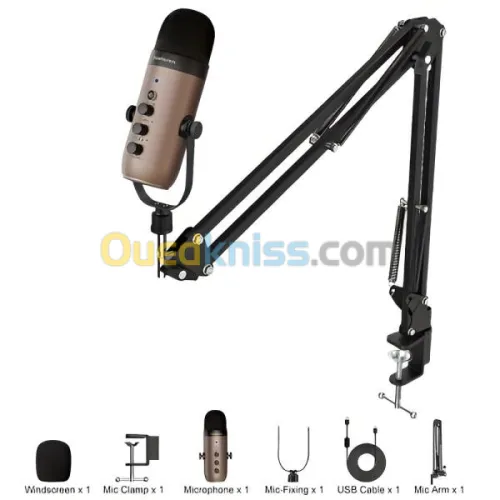 Microphone Haomuren Professional Studio BROWN