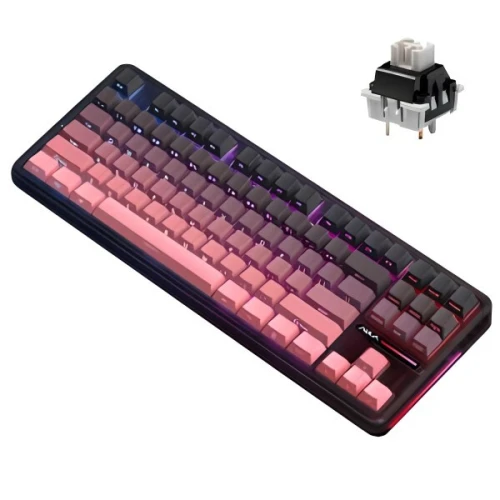 keyboard Gaming AULA F87 PRO Tri-mode Magnetic Switch 8000 mAh DAZA