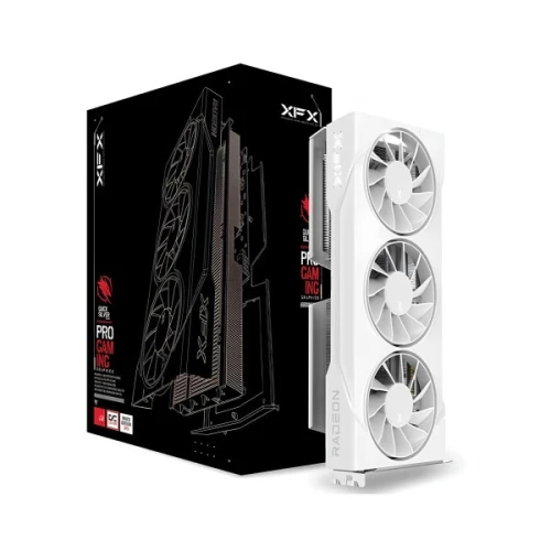XFX SWIFT AMD Radeon RX 9060XT 16GB OC WHITE