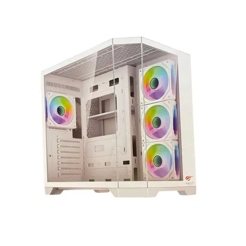 Case HAVIT CF924 WHITE X4 FAN RGB