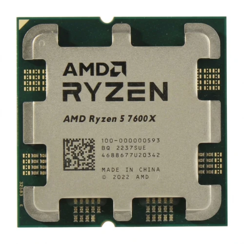 CPU PC AMD Ryzen 5 7600X 6core 12threads 5.3Ghz DDR5 AM5 Cache L3 32MB - TRAY -