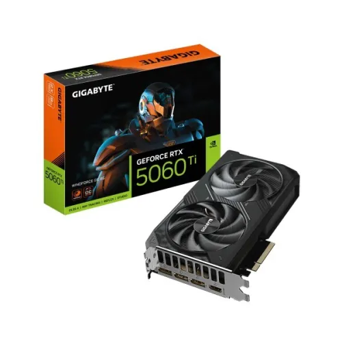 GeForce RTX 5060 Ti 8GB GIGABYTE WINDFORCE 8GB GDDR7 DLSS 4