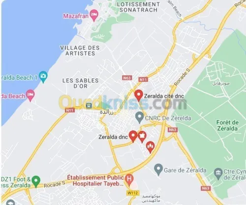 Vente Appartement F3 Alger Zeralda