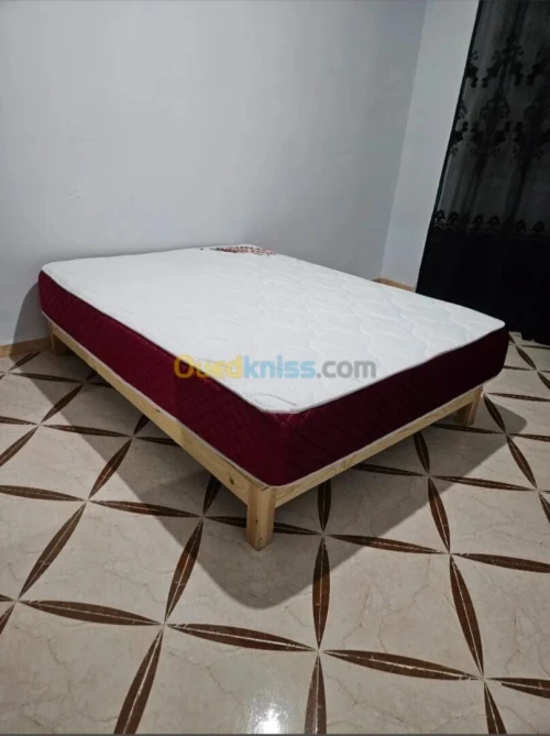 Matelas 190x140 Mémoire forme état comme neuf + sommier état comme neuf