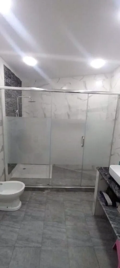 Cabine de douche en verre trempé