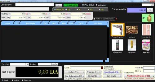 gestion des ventes et facturation