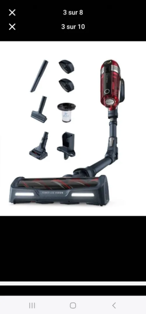 Aspirateur balai 
