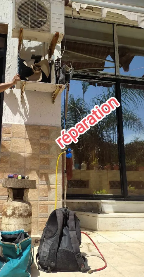 réparation climatiseur  تصليح مكيفات الهواء و الثلاجات