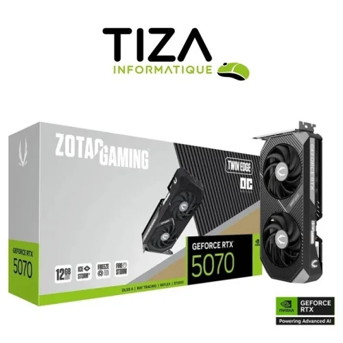 ZOTAC RTX 5070 Twin Edge  12 Go